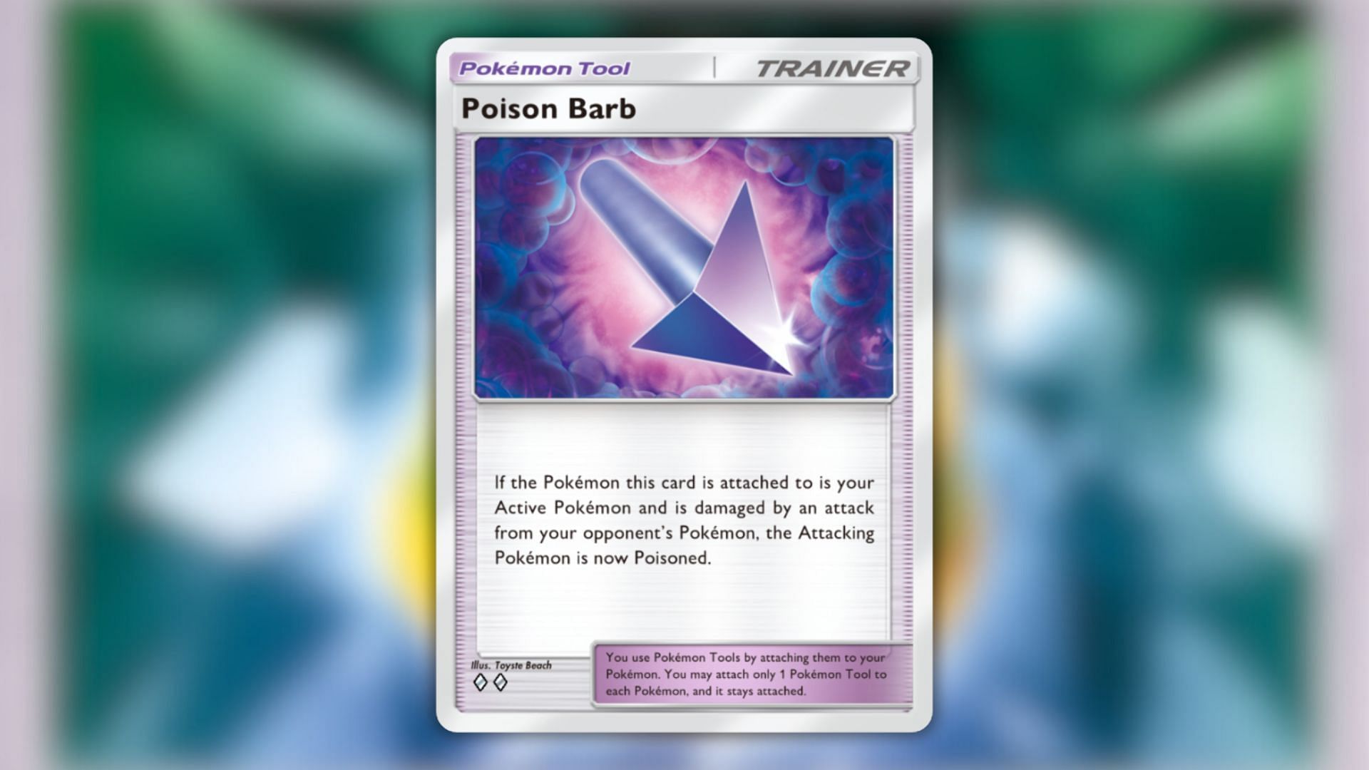 Poison Barb as seen in the game (Image via The Pokemon Company)